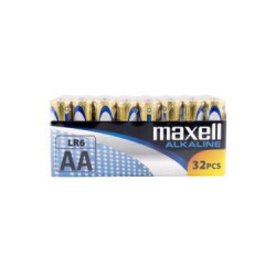 (LR06-32PK PACK SHRIN) MAXELL PILAS ALCALINAS AA - LR06- PACK 32 UDS