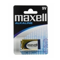 (LR09-B1 MXL) MAXELL PILAS ALCALINAS DE 9V - 6LR61- PACK 1 UD
