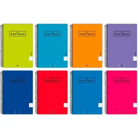 (88452097) PAPYRUS CUADERNO TAPA PP 08-UNICLASIC 80H 90GR PAUTA 3