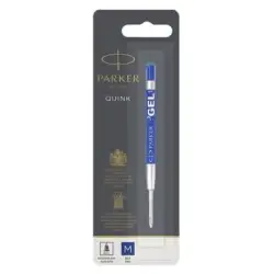 (1950346) PARKER RECAMBIO BOLIGRAFO QUINK FLOW GEL AZUL PUNTA MEDIA BLISTER