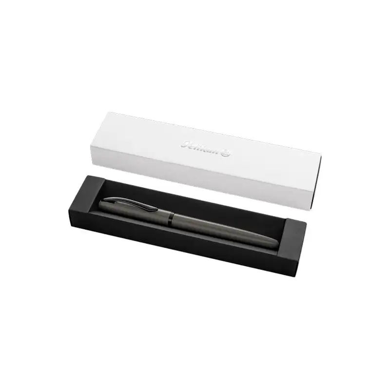 (400198404) PELIKAN PLUMA ESTILOGRÁFICA JAZZ NOBLE ELEGANCE M TINTA AZUL COLOR PIEDRA ESTUCHE DE REGALO