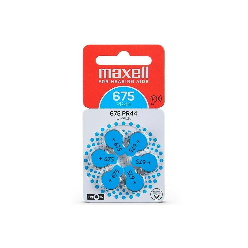 (791420) MAXELL BATERIAS DE AIRE DE ZINC 1