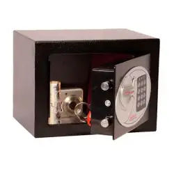 (SS0721E) PHOENIX CAJA DE SEGURIDAD COMPACT HOME OFFICE 170X230X170MM 5L CERRADURA ELECTRÓNICA NEGRO