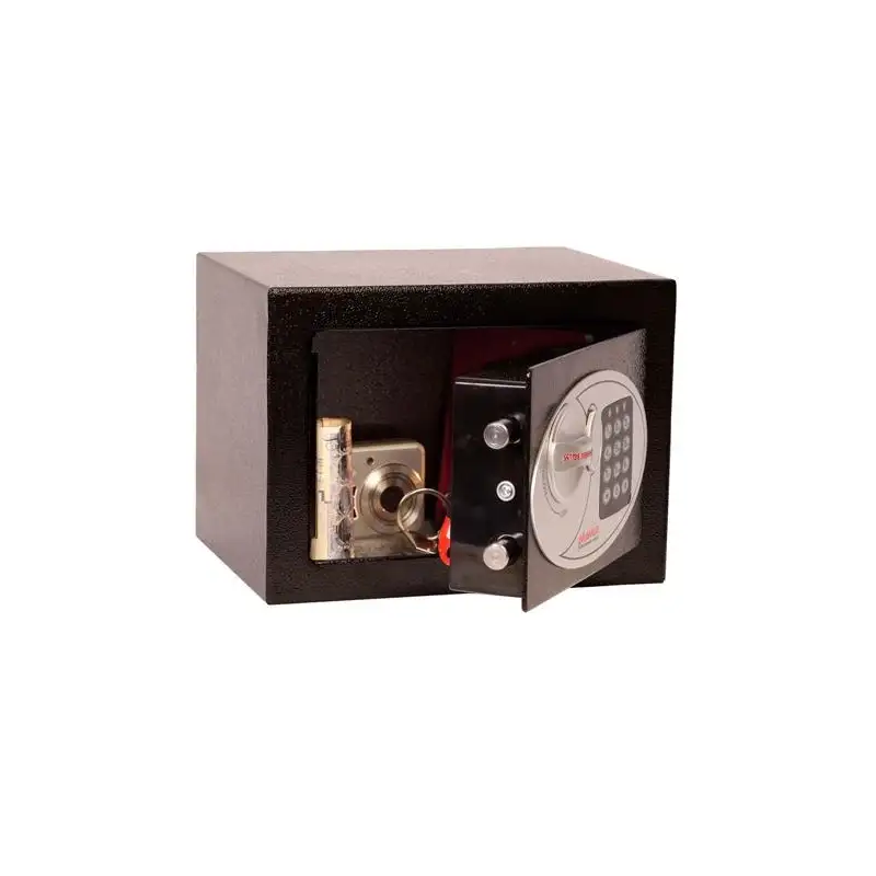 (SS0721E) PHOENIX CAJA DE SEGURIDAD COMPACT HOME OFFICE 170X230X170MM 5L CERRADURA ELECTRÓNICA NEGRO
