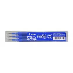 (BLS-FR7-L-S3) PILOT RECAMBIO BOLÍGRAFO FRIXION 0.7 AZUL PACK 3 UD
