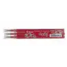 (BLS-FR7-R-S3) PILOT RECAMBIO BOLÍGRAFO FRIXION 0.7 ROJO PACK 3 UD