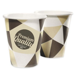 (8508) VASO 200CC CARTÓN BEBIDAS CALIENTES  PACK DE 50U