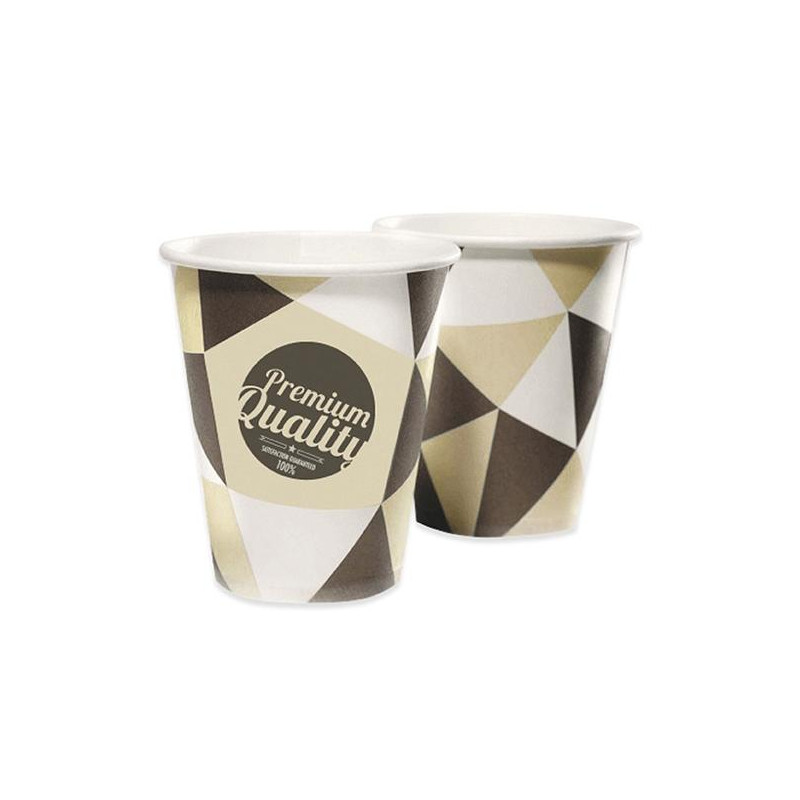 (8508) VASO 200CC CARTÓN BEBIDAS CALIENTES  PACK DE 50U