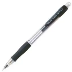 (H-185-SL-B) PILOT PORTAMINAS H-185 SUPERGRIP 0.5 CON GOMA NEGRO