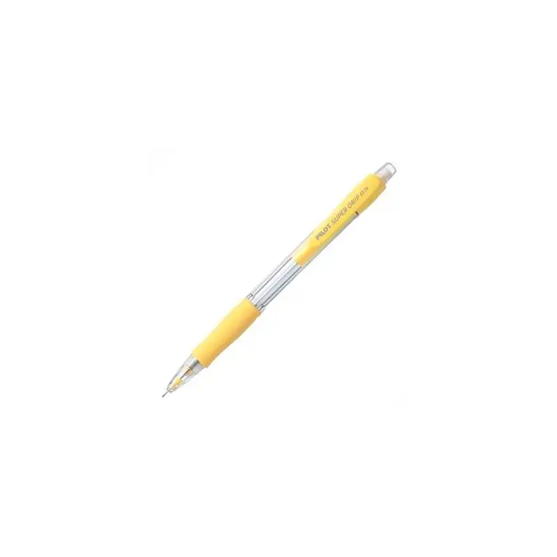 (H-185-SL-Y) PILOT PORTAMINAS H-185 SUPERGRIP 0.5 CON GOMA AMARILLO