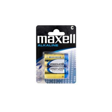 (LR134-B2 GD MXL) MAXELL PILAS ALCALINAS C - LR14 - PACK 2 UDS