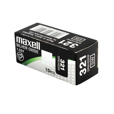 (SR0616SW MXL) MAXELL MICRO PILAS PLANAS ÓXIDO DE PLATA 1