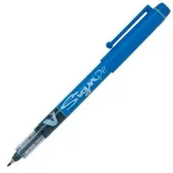 (SW-VSP-L) PILOT ROLLER TINTA LÍQUIDA VSIGN PEN PUNTA DE FIBRA 2.0MM AZUL