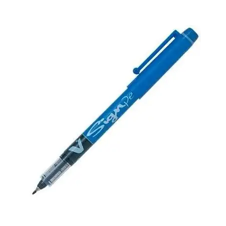 (SW-VSP-L) PILOT ROLLER TINTA LÍQUIDA VSIGN PEN PUNTA DE FIBRA 2.0MM AZUL