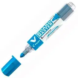 (WBMA-VBM-M-L-BG) PILOT ROTULADOR PIZARRA BLANCA V BOARD MASTER RECARGABLE AZUL