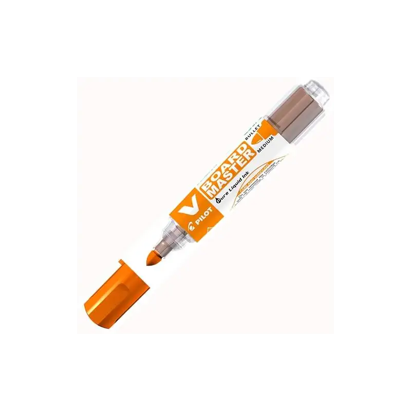 (WBMA-VBM-M-O-BG) PILOT ROTULADOR PIZARRA BLANCA V BOARD MASTER RECARGABLE NARANJA
