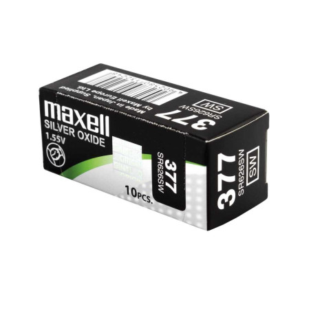 (SR0626SW MXL) MAXELL MICRO PILAS PLANAS ÓXIDO DE PLATA 1