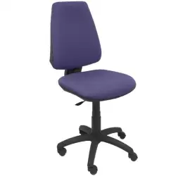(14CPBALI261) PIQUERAS Y CRESPO SILLA ELCHE GIRATORIA CONTACTO PERMANENTE TEJIDO BALI AZUL CLARO