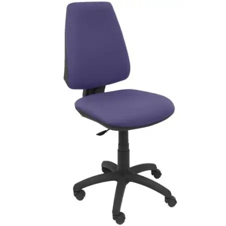 (14CPBALI261) PIQUERAS Y CRESPO SILLA ELCHE GIRATORIA CONTACTO PERMANENTE TEJIDO BALI AZUL CLARO
