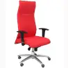 (206SBALI350) PIQUERAS Y CRESPO SILLÓN ALBACETE ASIENTO Y RESPALDO TAPIZADOS EN TEJIDO BALI COLOR ROJO