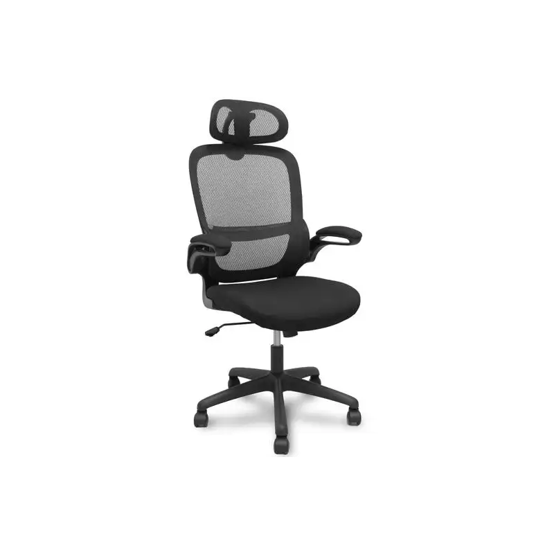 (525BM840B840RNC) PIQUERAS Y CRESPO SILLA PRO525 GIRATORIA BASCULANTE C/CABECERO BRAZOS ABATIBLES APOYO LUMBAR FIJO ASIENTO T...