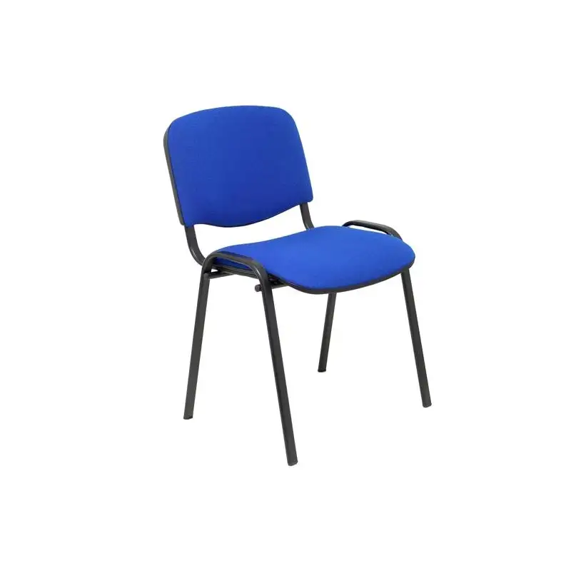 (PACK226PTNB229) PIQUERAS Y CRESPO PACK DE 2 SILLAS FIJAS APILABLES ISO TAPIZADA BALI AZUL