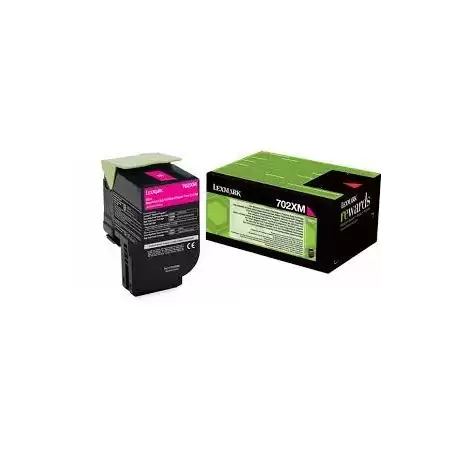 (70C2XM0) LEXMARK TONER MAGENTA RETORNABLE 702XM