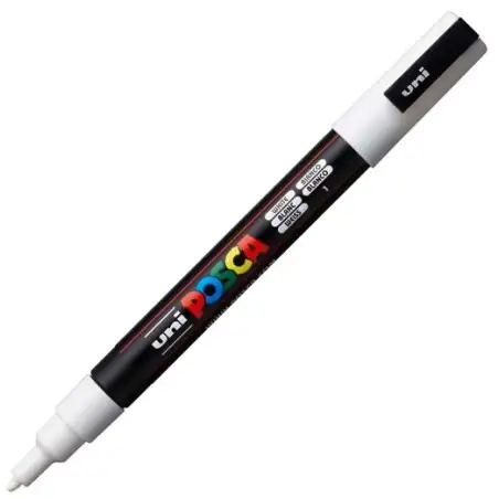(284554000) POSCA MARCADOR  PC-3M PUNTA CÓNICA 0