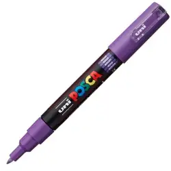 (285056000) POSCA MARCADOR  PC-1M NO PERMANENTE PUNTA FINA 0.7-1MM VIOLETA