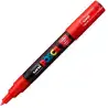 (285072000) POSCA MARCADOR  PC-1M NO PERMANENTE PUNTA FINA 0.7-1MM ROJO