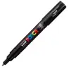 (285098000) POSCA MARCADOR  PC-1M NO PERMANENTE PUNTA FINA 0.7-1MM NEGRO