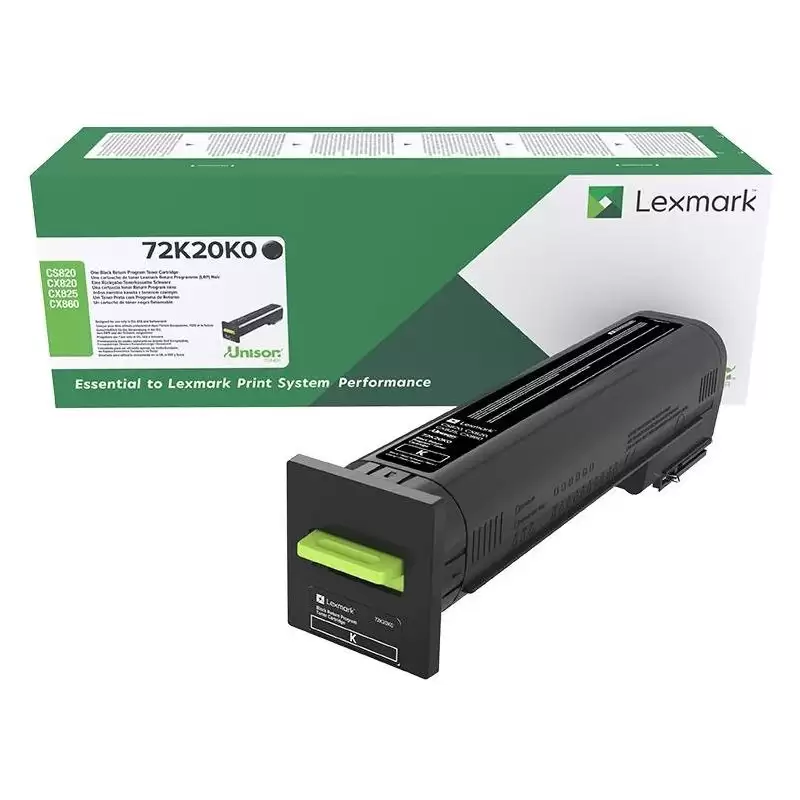 (72K20K0) LEXMARK TONER NEGRO CS820DE