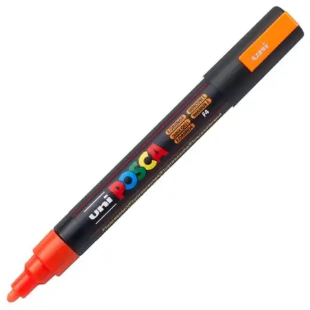 (286971000) POSCA MARCADOR  PC-5M  NO PERMANENTE PUNTA FORMA DE BALA 1