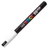 (289702000/317768000) POSCA MARCADOR  PC-1MR NO PERMANENTE PUNTA EXTRAFINA 0.7MM BLANCO