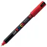 (289819000/317834000) POSCA MARCADOR  PC-1MR NO PERMANENTE PUNTA EXTRAFINA 0.7MM ROJO