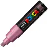 (300756000) POSCA MARCADOR  PC-8K NO PERMANENTE PUNTA BISELADA 8.0MM ROSA METÁLICO