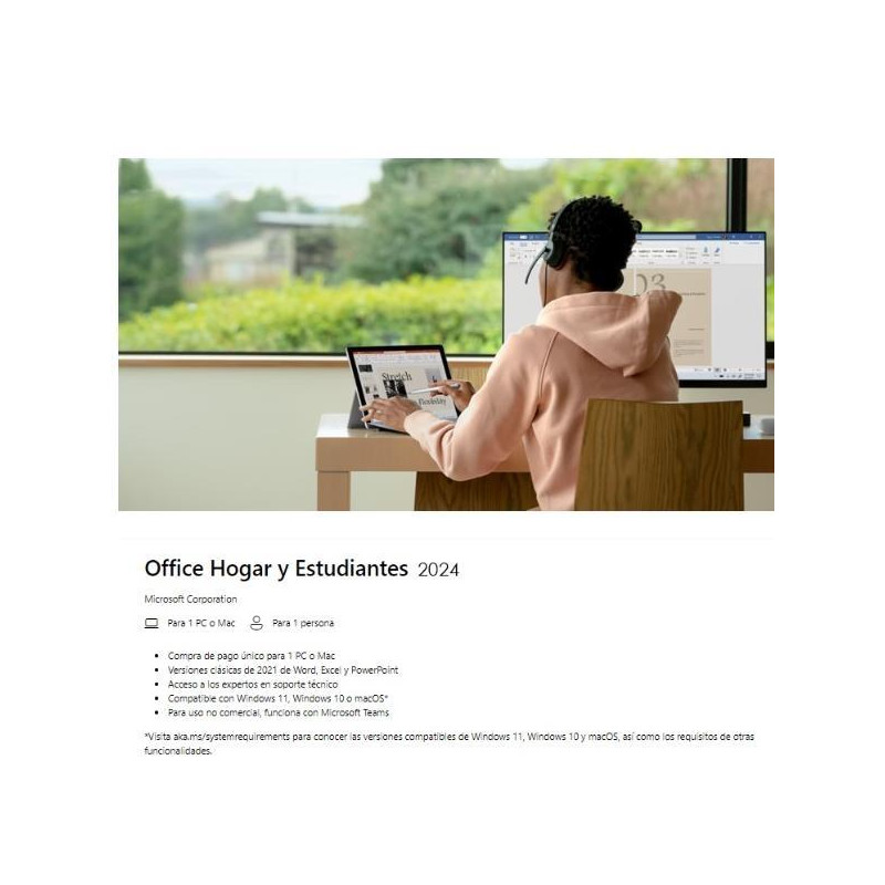 (EP2-06873) MICROSOFT OFFICE HOME 2024 TODOS LOS IDIOMAS FISICA