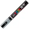 (311845000) POSCA MARCADOR PC-5BR BRUSH PUNTA M SEMIFLEXIBLE GRIS