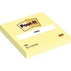 (7100233248) POST-IT BLOCS NOTAS 654 100H 76X76 CANARY YELLOW