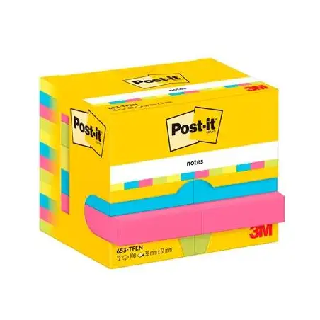 (7100290179) POST-IT BLOCS NOTAS 653 GAMA ENERGETIC AMARILLO