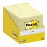 (7100317841) POST-IT BLOC NOTAS 100H 76X76MM CANARY YELLOW PAQUETE CARTÓN 10 UD