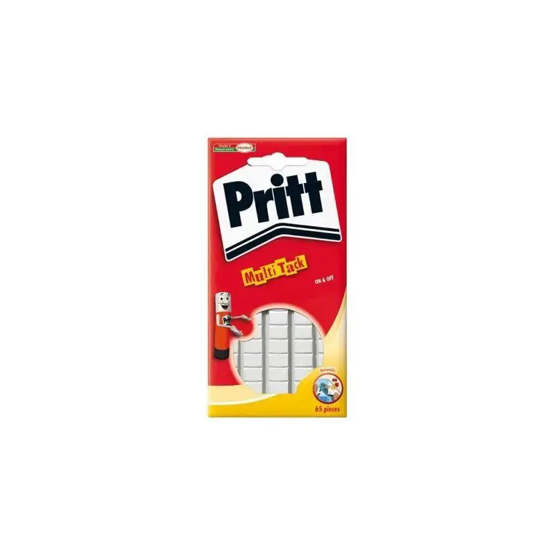 (1444966/2679461) PRITT MASILLA ADHESIVA BLANCA MULTI-TACK 65 PASTILLAS