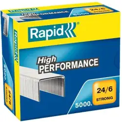 (24859900) RAPID GRAPAS STRONG 24/6 GALVANIZADA CAJA DE 5000