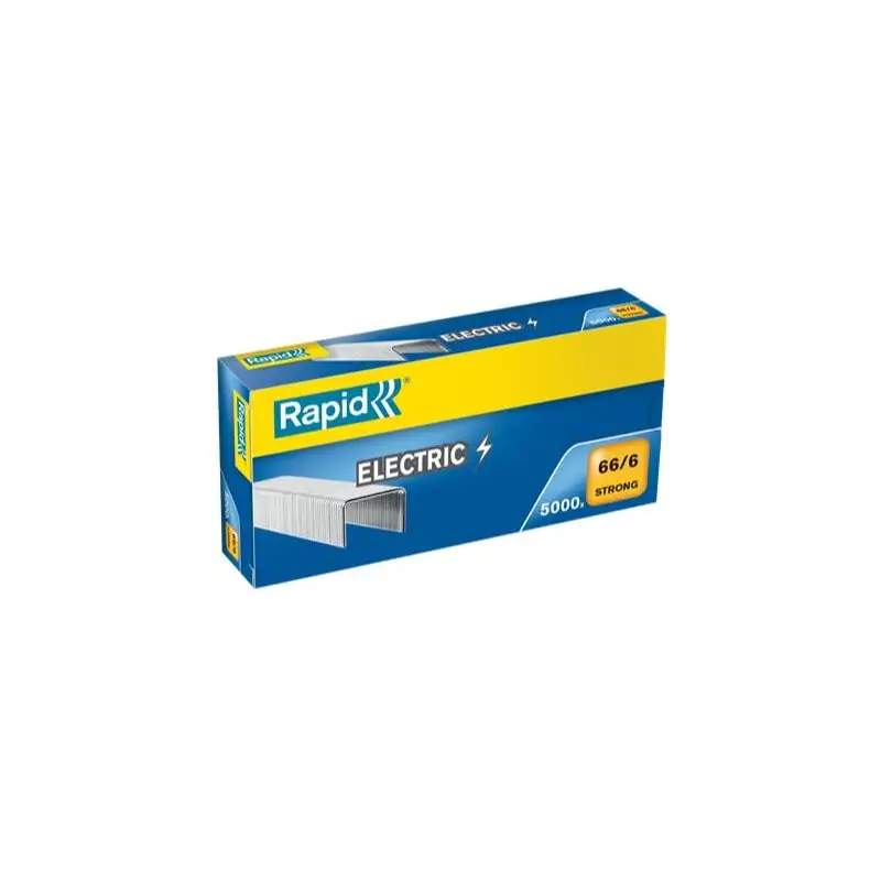 (24867800) RAPID GRAPAS STRONG 66/6 ELECTRIC GALVANIZADAS -CAJA DE 5000-