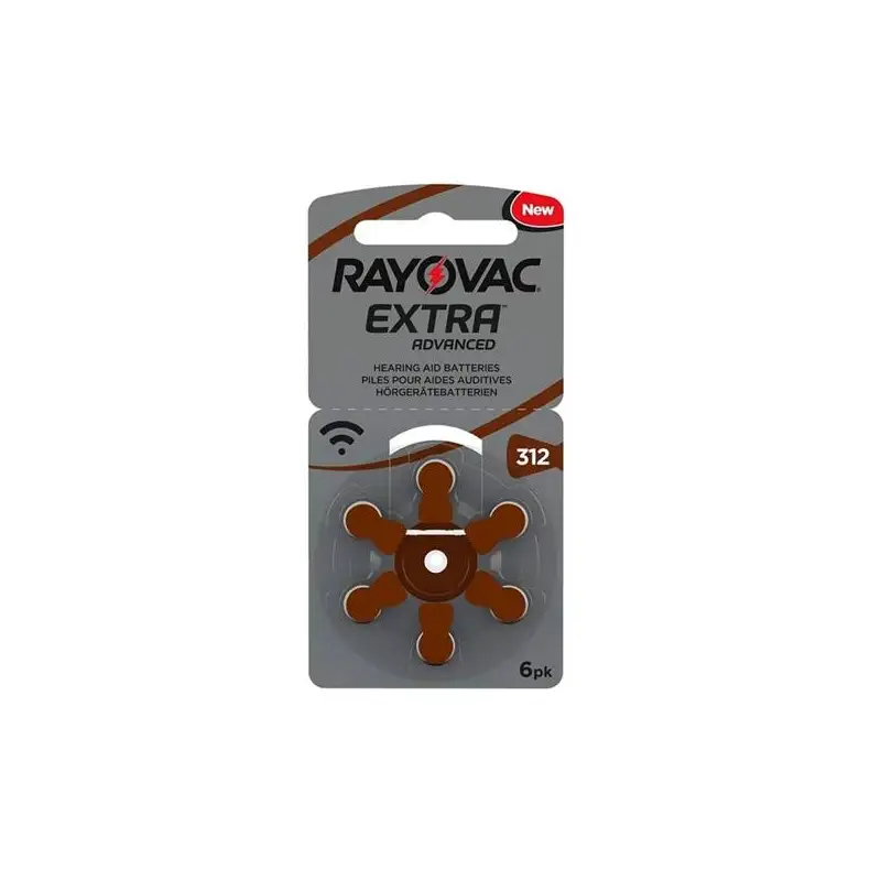 (RAYAE312) RAYOVAC PILA DE AUDIFONO ZINC 312AE 1