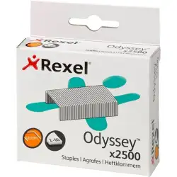(2100050) REXEL GRAPAS ODYSSEY GALVANIZADAS -CAJA DE 2500-