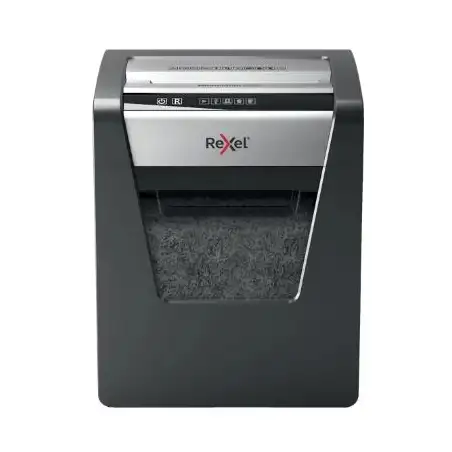 (2104576EU) REXEL DESTRUCTORA MANUAL MOMENTUN X415 CORTE CONFETI 4X40MM - HASTA 15 HOJAS A LA VEZ - NEGRO