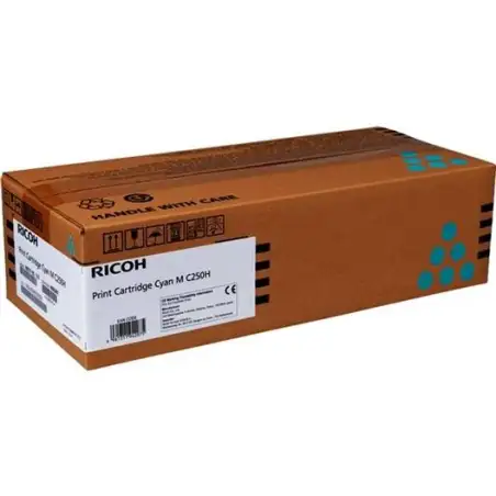 (408341) RICOH TONER CIAN TIPO 250 H P C301W Y M C250FW (NO VALIDOS PARA LA MAQUINA CON TERMINACION B)