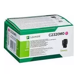 (C2320M0) LEXMARK TONER MAGENTA C2320