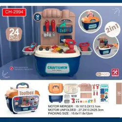 (CH-2994) ROYMART MINI SET HERRAMIENTAS 24 PIEZAS +3 AÑOS